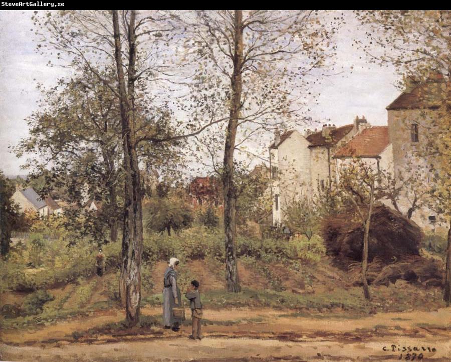 Camille Pissarro Landscape in the vicinity of Louveciennes